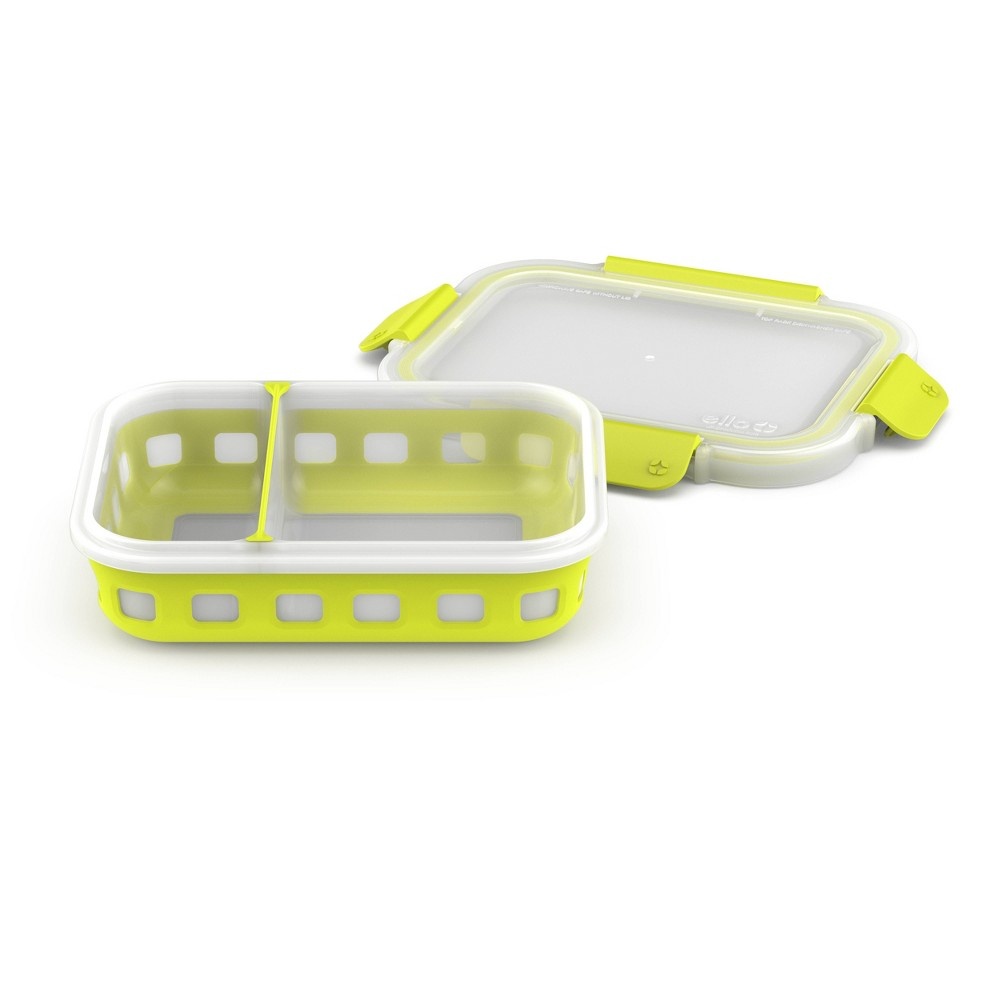 slide 2 of 3, Ello Sammie Kids Plastic Lunch Container - Yellow, 1 ct