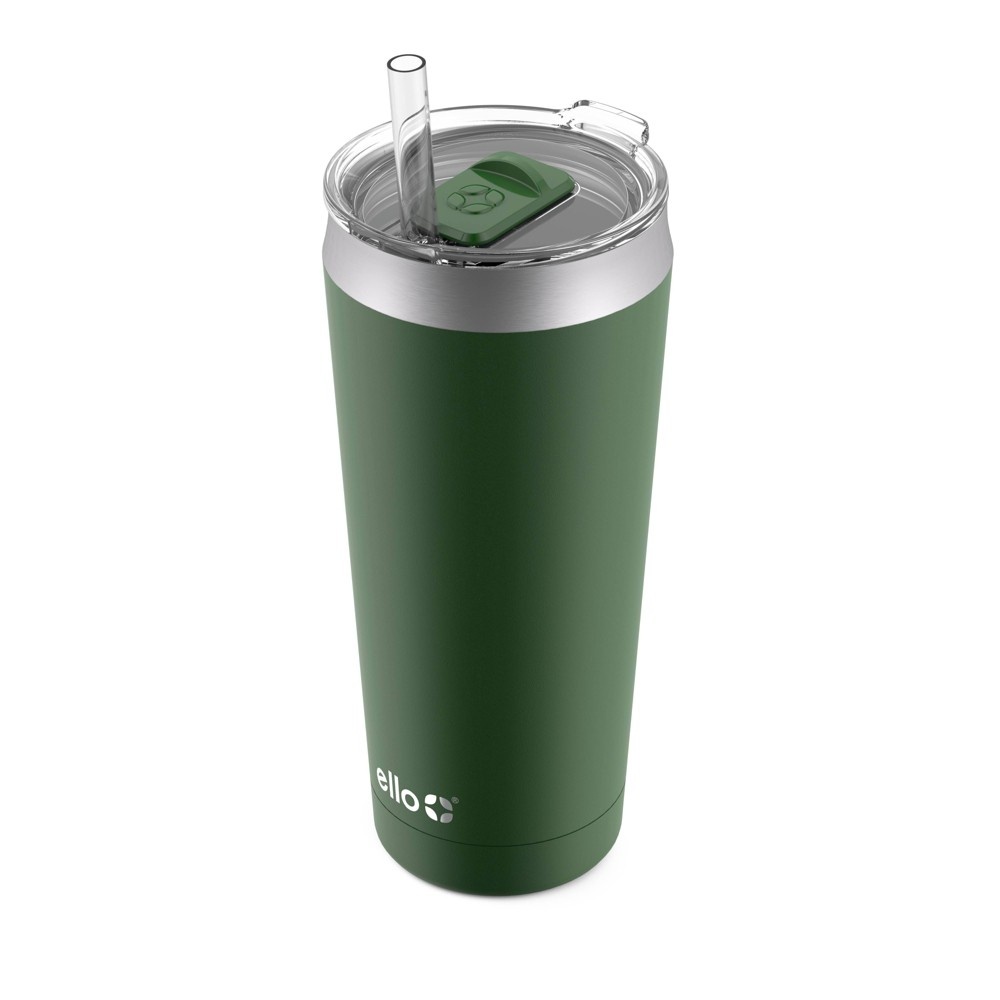 slide 2 of 4, Ello Beacon Vacuum Stainless Steel Tumbler - Green, 20 oz