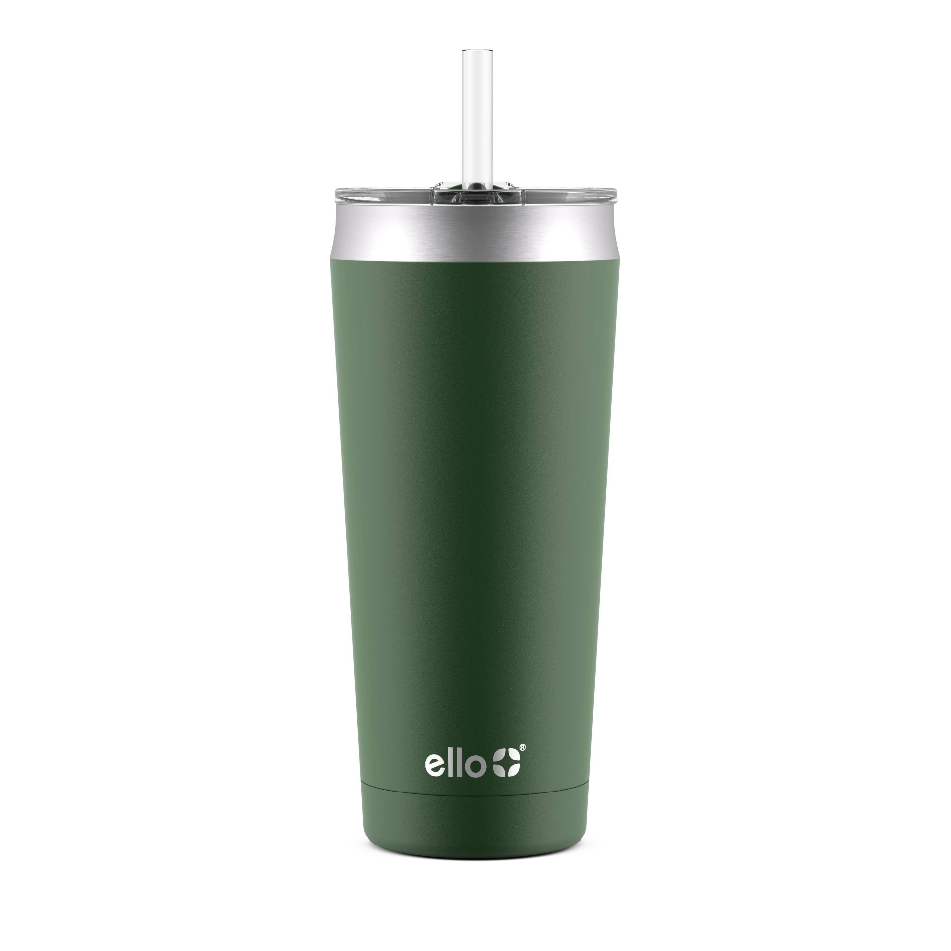 slide 1 of 4, Ello Beacon Vacuum Stainless Steel Tumbler - Green, 20 oz