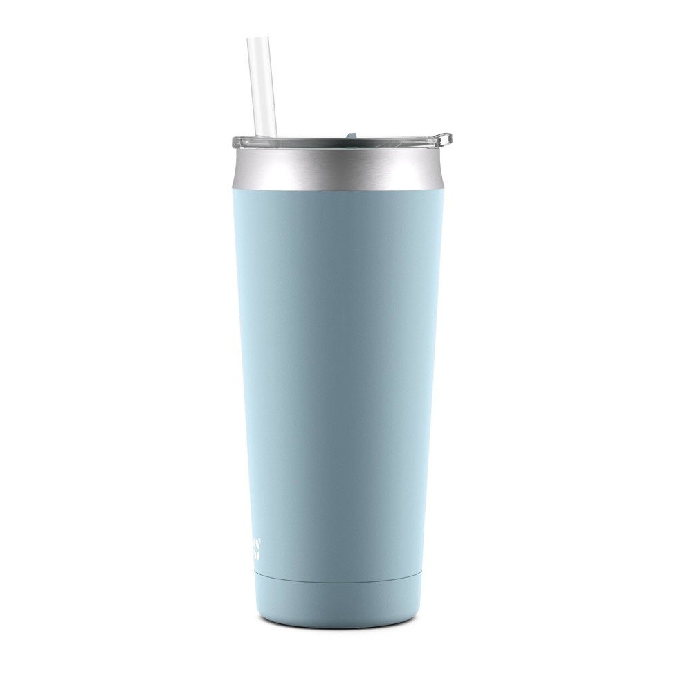 slide 4 of 4, Ello Beacon Vacuum Stainless Steel Tumbler - Light Blue, 20 oz