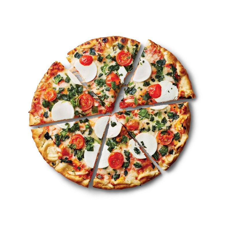 slide 2 of 4, Signature Wood-Fired Spinach & Goat Cheese Frozen Pizza - 17.5oz - Good & Gather™, 17.5 oz