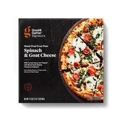 Signature Wood-Fired Spinach & Goat Cheese Frozen Pizza - 17.5oz - Good & Gather™