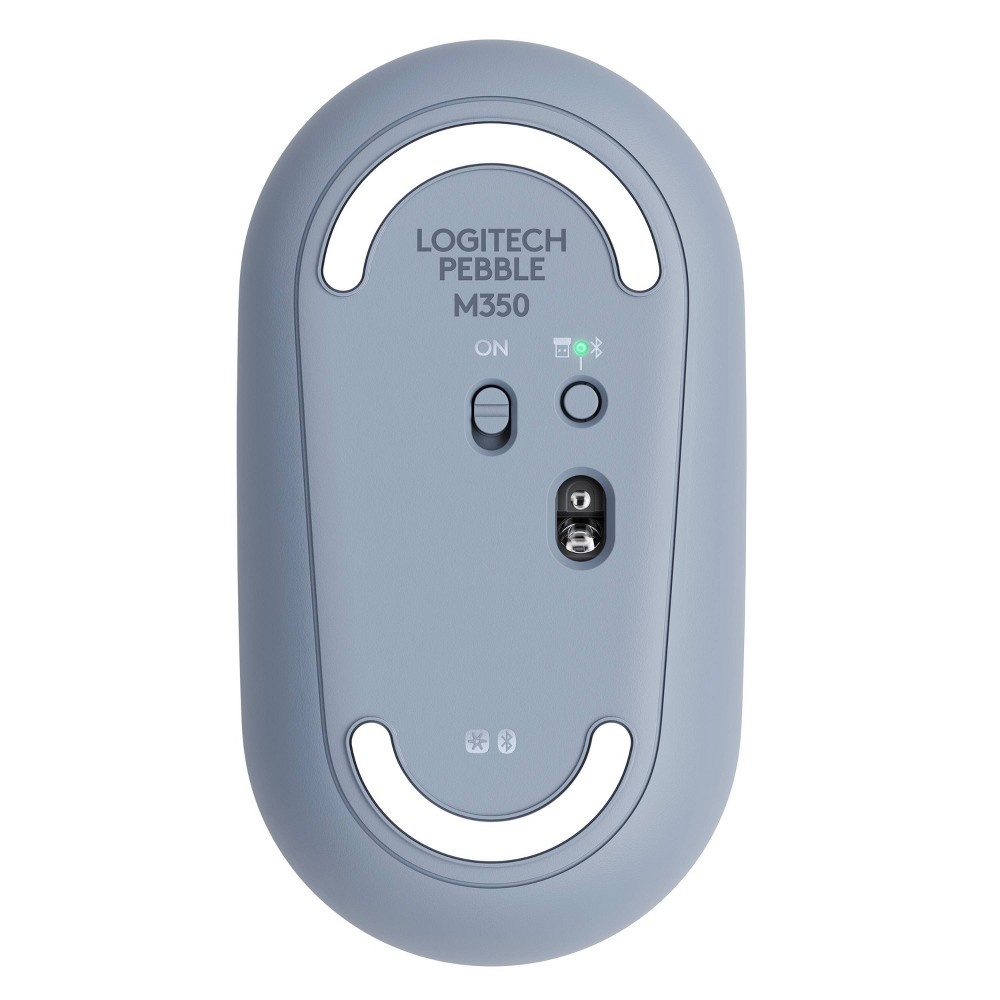 slide 5 of 6, Logitech Pebble Bluetooth Mouse M350 - Blue Gray, 1 ct