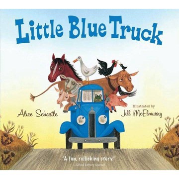 slide 1 of 1, Houghton Mifflin Little Blue Truck (Padded Board Book) - by Alice Schertle (Board_book), 1 ct