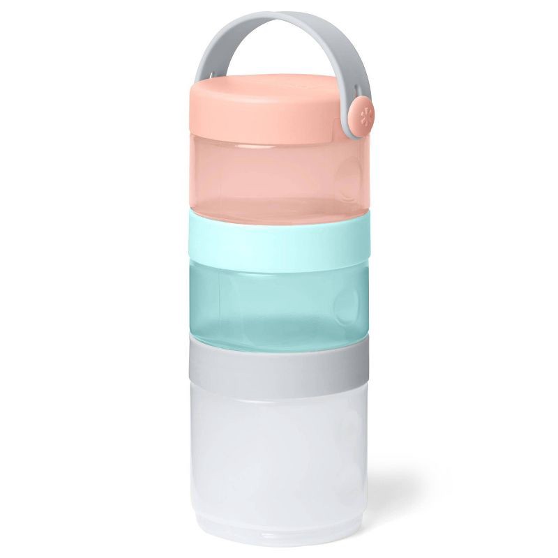 slide 5 of 6, Skip Hop Grab & Go Stackable Formula to Food Container Set, 1 ct