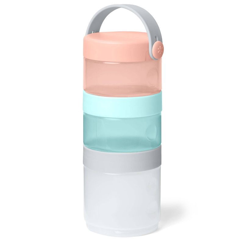 slide 6 of 6, Skip Hop Grab & Go Stackable Formula to Food Container Set, 1 ct