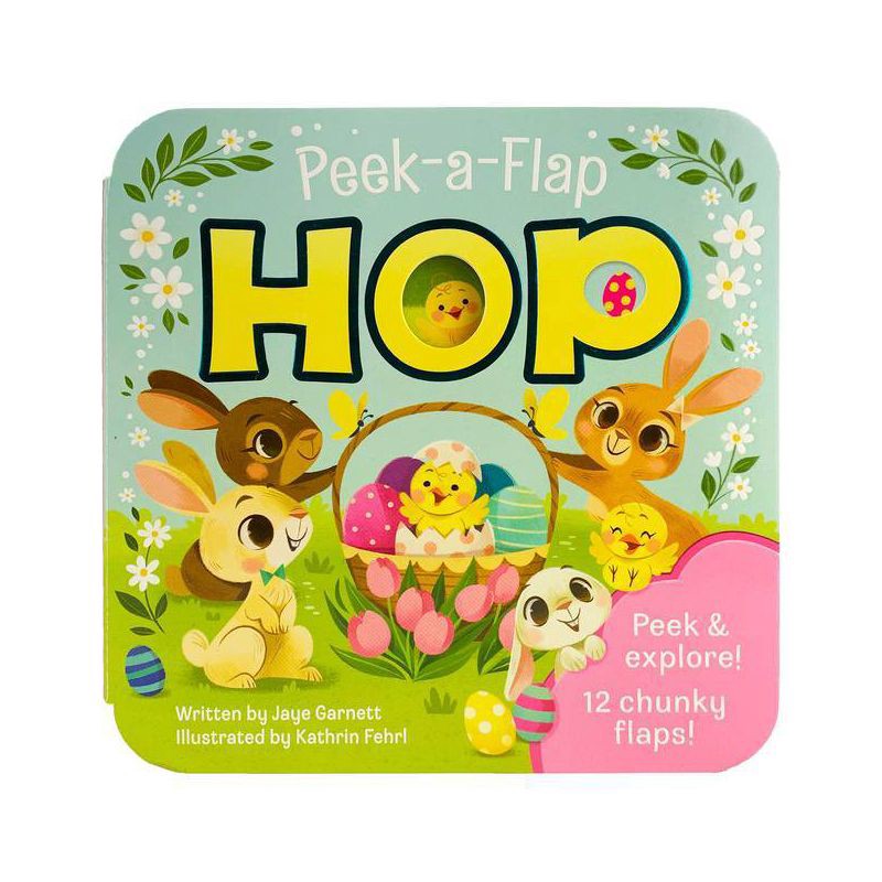 slide 1 of 1, Cottage Door Press Hop - (Peek-A-Flap Board Book) by Jaye Garnett (Board Book), 1 ct