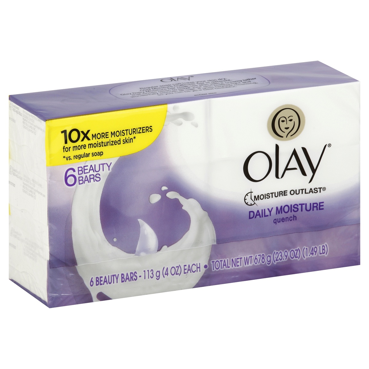 slide 1 of 1, Olay Beauty Bars 6 ea, 6 ct