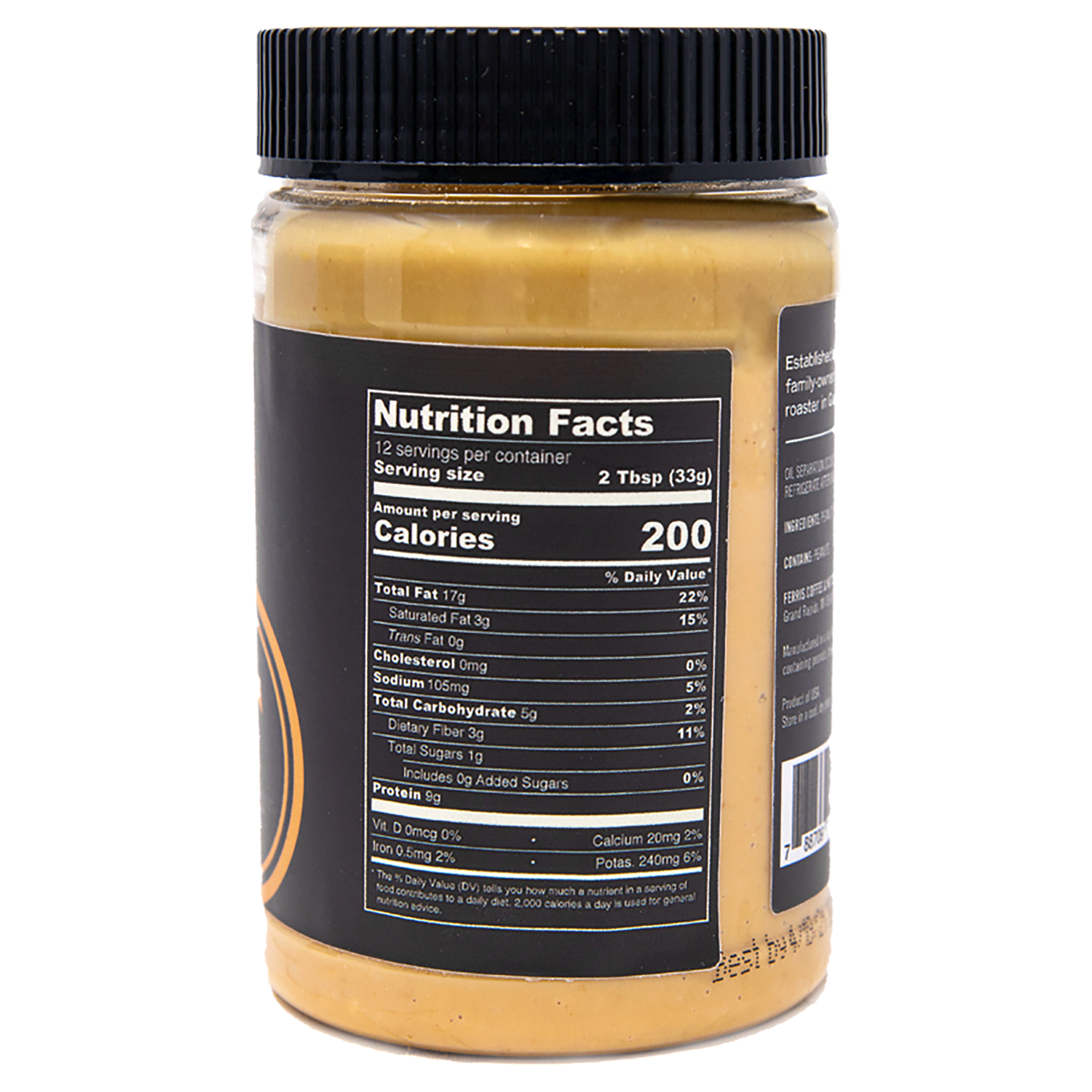slide 3 of 3, Ferris Nut Co. All Natural Cashew Butter 14 oz, 14 oz