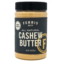 Ferris Nut Co. All Natural Cashew Butter 14 oz