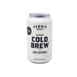 Ferris Coffee, Ready to Drink, Nitro Cold Brew, Low Caffeine - 10.2 oz