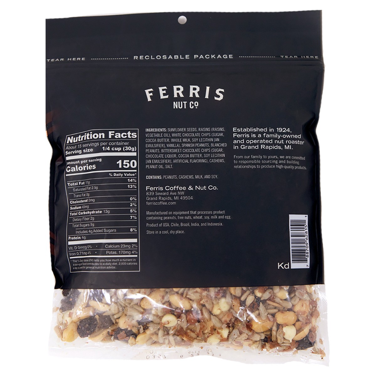 slide 2 of 2, Ferris Nut Co. Sweet & Savory Trail Mix, 16 oz