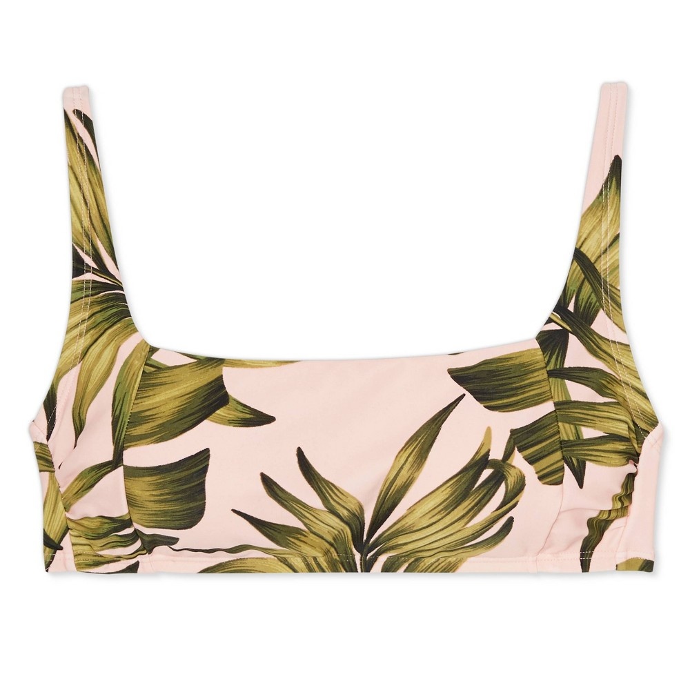 slide 7 of 8, Women's Square Neck Bikini Top - Kona Sol Light Pink XL, 1 ct