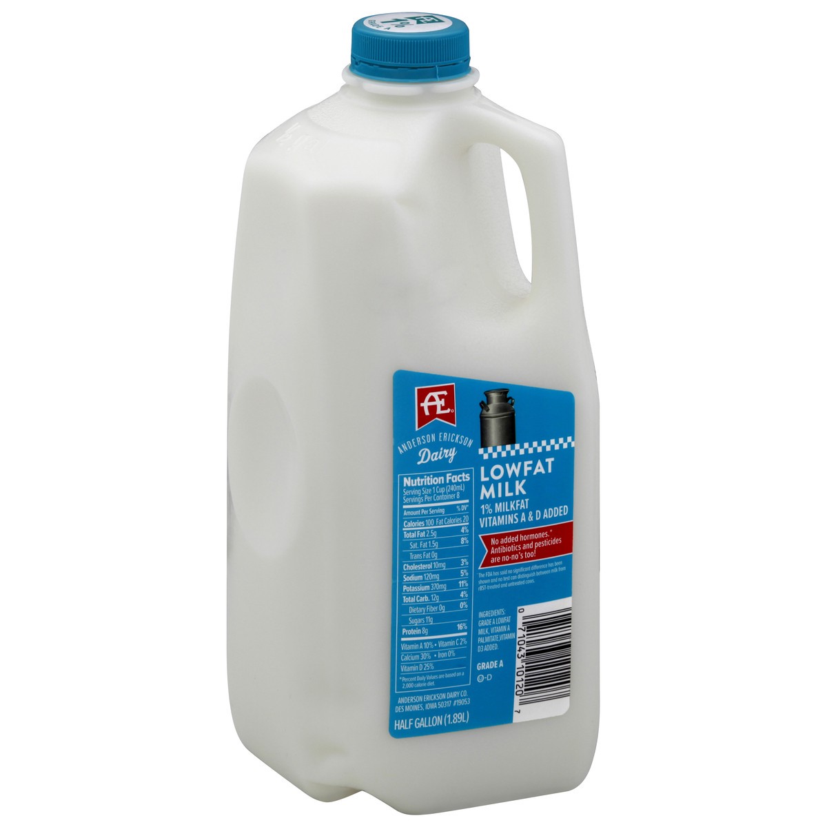 slide 2 of 9, Anderson Erickson Dairy Milk 0.5 gl, 1/2 gal