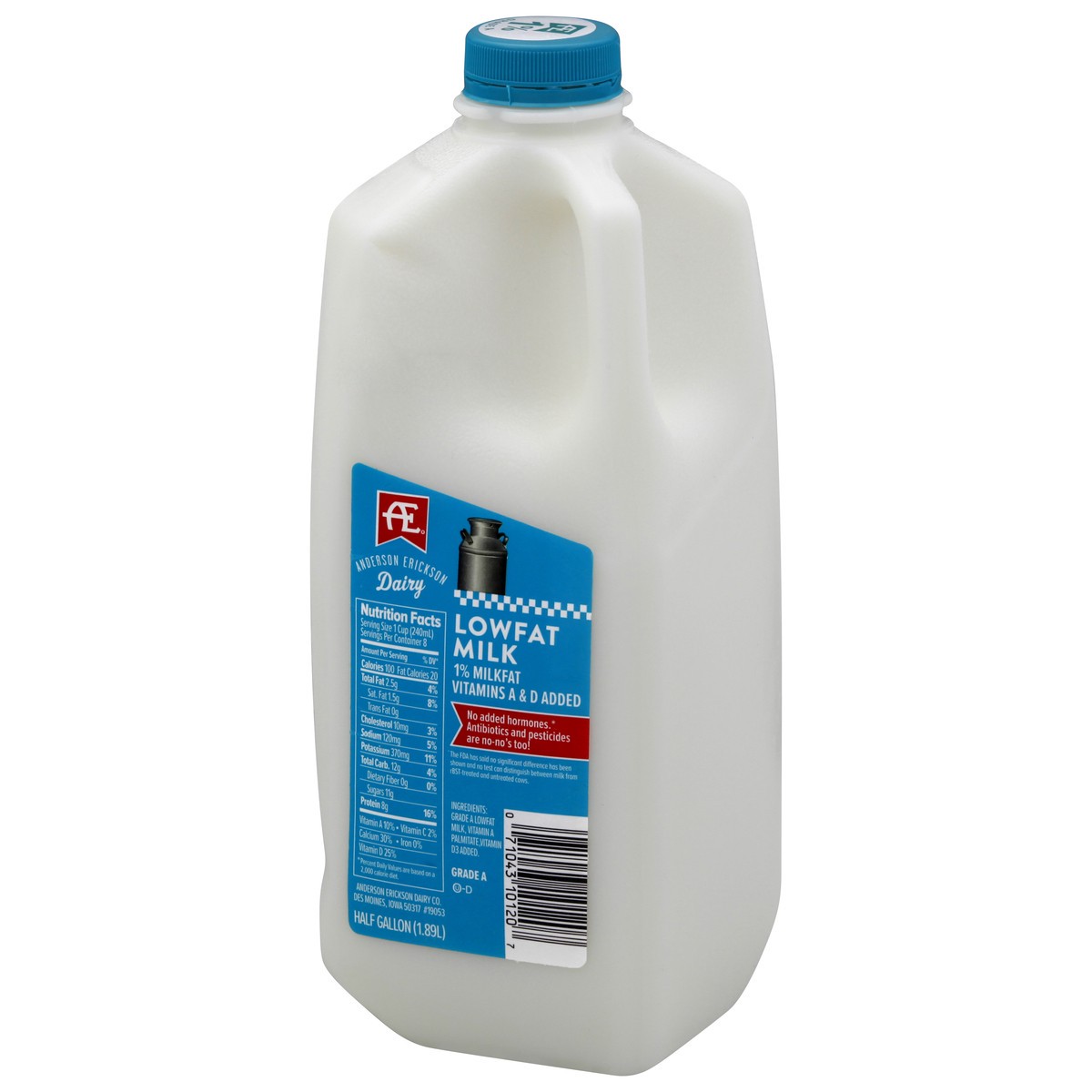 slide 3 of 9, Anderson Erickson Dairy Milk 0.5 gl, 1/2 gal