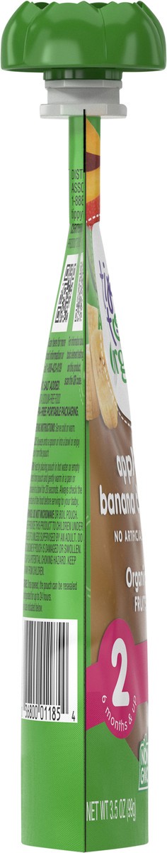 slide 2 of 14, Tippy Toes Organic 2 (6 Months & Up) Apple Mango Banana Chickpea Pea Baby Food 3.5 oz, 