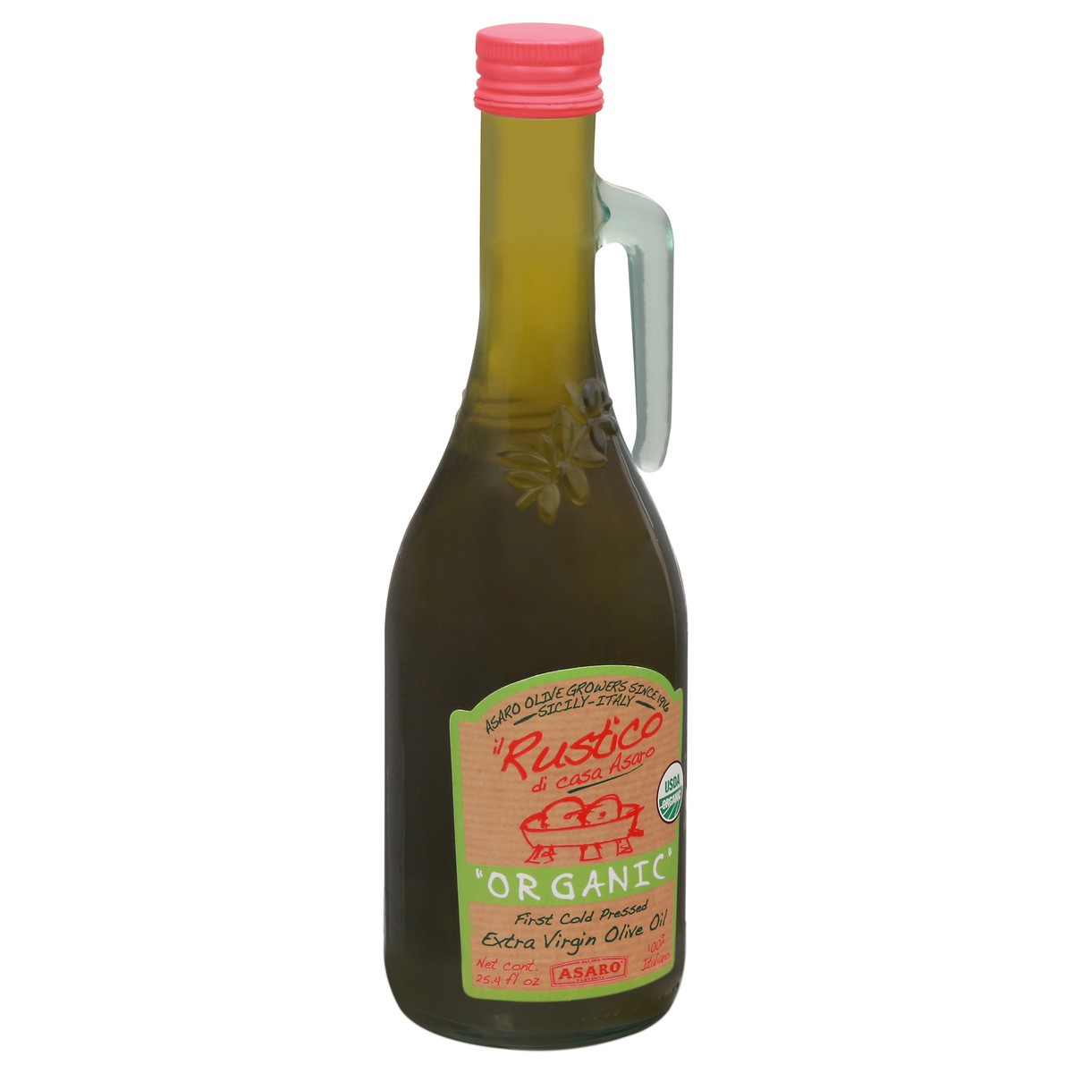 slide 5 of 9, Il Rustico Di Casa Asaro Organic Extra Virgin Olive Oil 25.4 fl oz, 25.4 fl oz