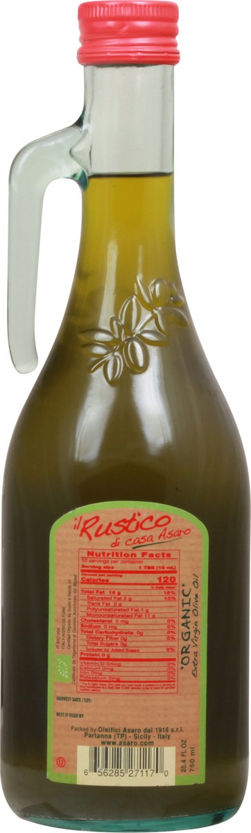 slide 8 of 9, Il Rustico Di Casa Asaro Organic Extra Virgin Olive Oil 25.4 fl oz, 25.4 fl oz