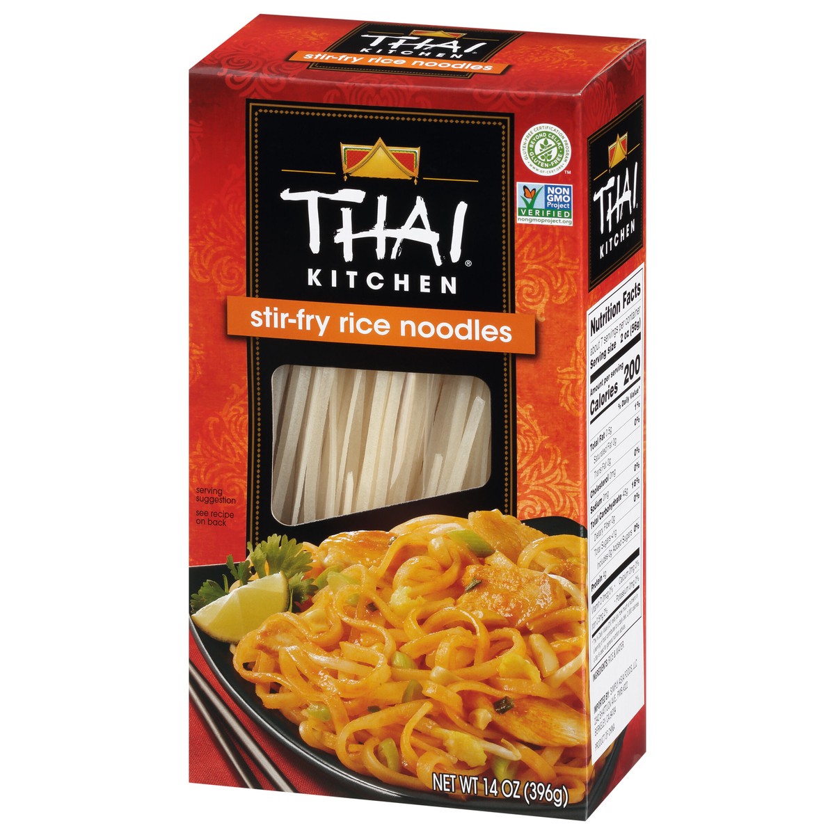 slide 6 of 9, Thai Kitchen Gluten Free Stir Fry Rice Noodles, 14 oz, 14 oz