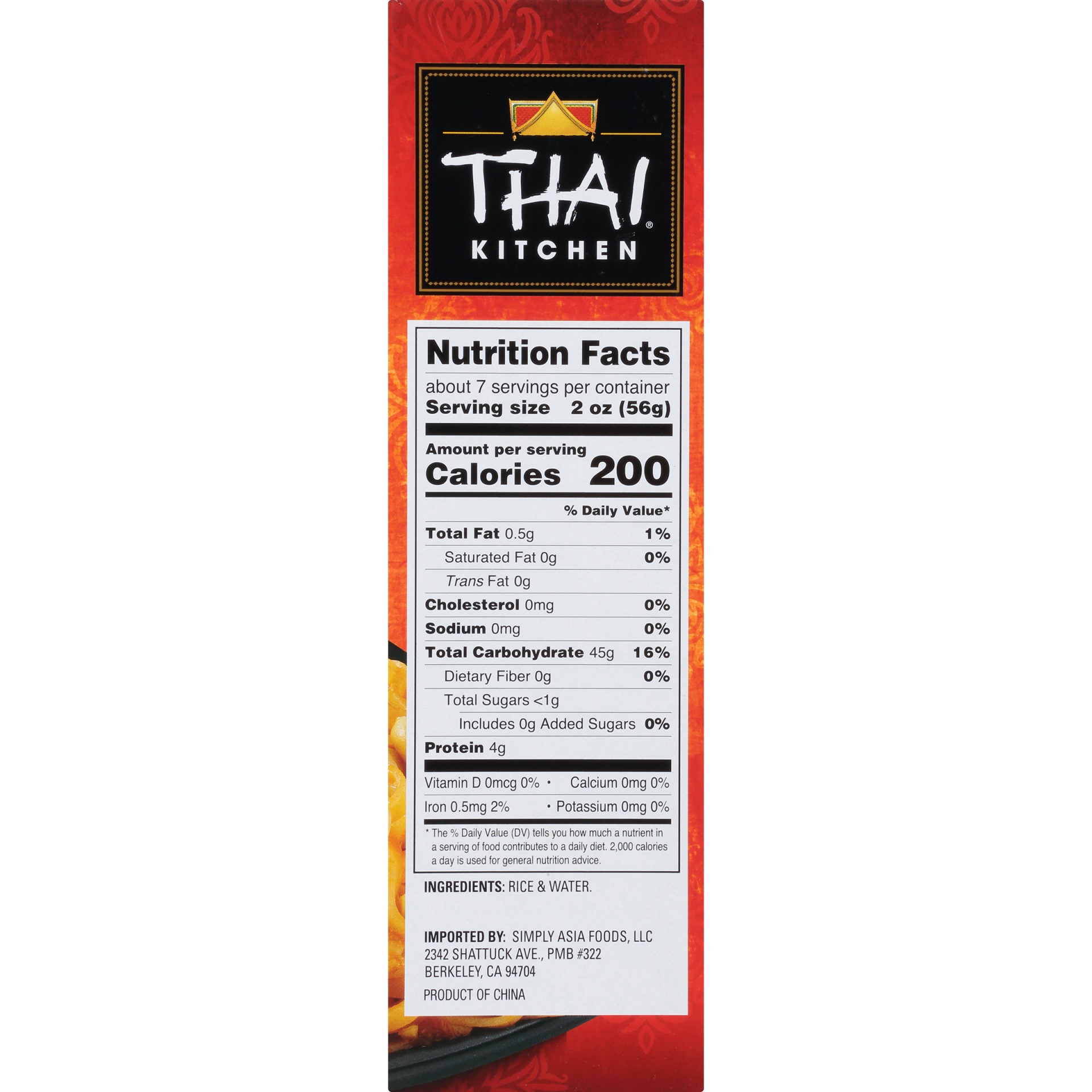 slide 5 of 5, Thai Kitchen Gluten Free Stir Fry Rice Noodles, 14 oz