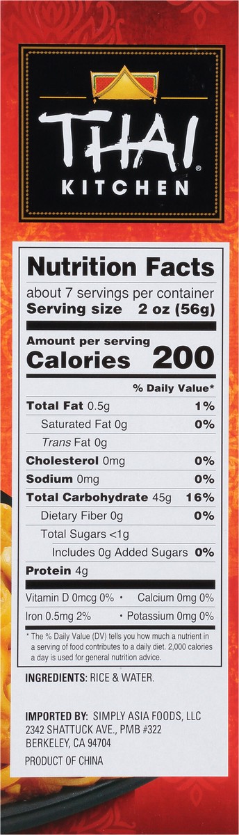 slide 2 of 9, Thai Kitchen Gluten Free Stir Fry Rice Noodles, 14 oz, 14 oz