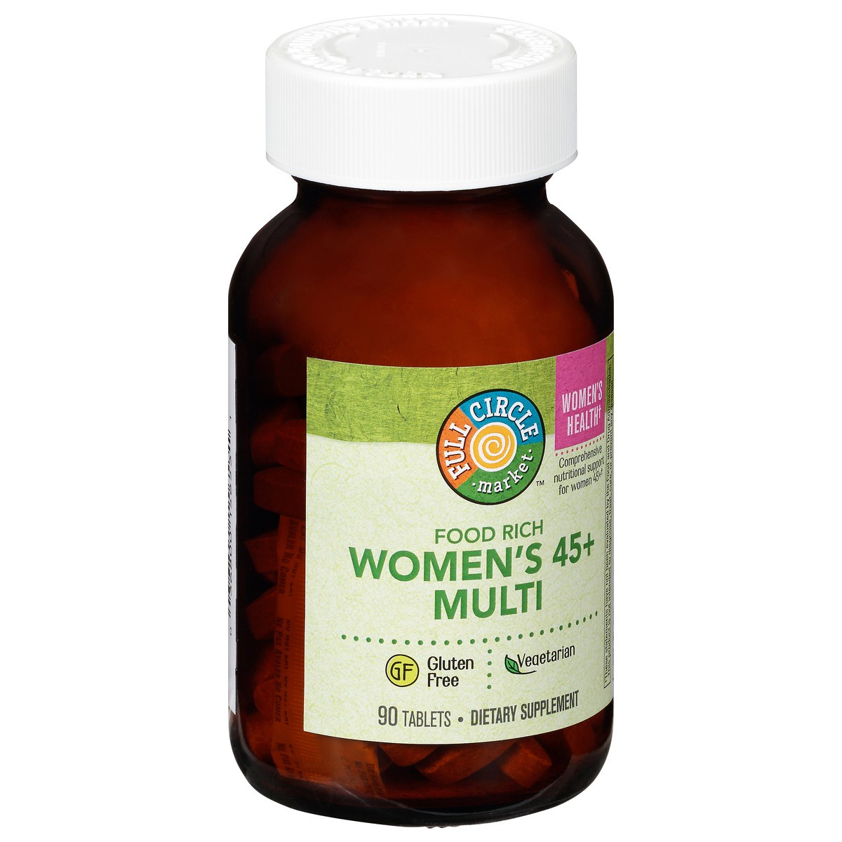 slide 5 of 9, Full Circle Market Full Circle Womans 45+ Multi, 90 ct