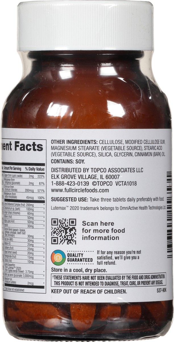 slide 6 of 9, Full Circle Market Full Circle Womans 45+ Multi, 90 ct