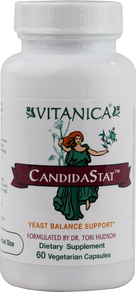 slide 1 of 1, Vitanica Candidastat Yeast Balance Support Capsules, 60 ct