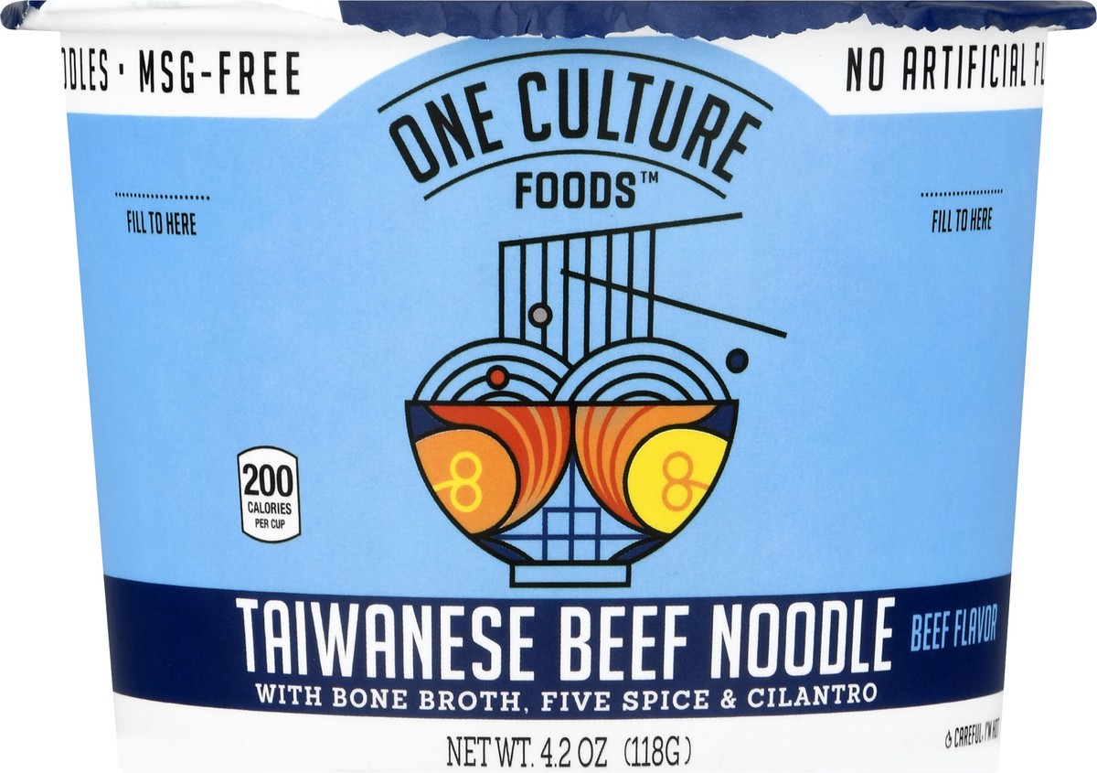 slide 11 of 13, One Culture Foods Taiwanese Beef Noodle 4.2 oz, 4.2 oz