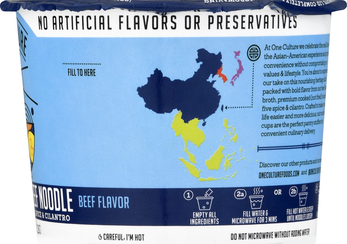 slide 5 of 13, One Culture Foods Taiwanese Beef Noodle 4.2 oz, 4.2 oz