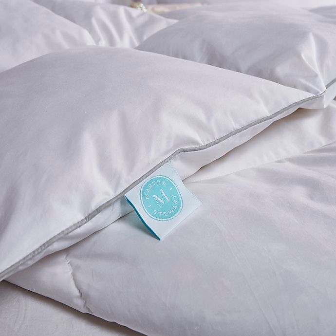 slide 2 of 5, Martha Stewart White Goose Feather and White Goose Down Full/Queen Comforter, 1 ct