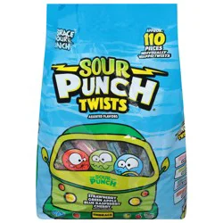 Sour Punch Twists Assorted Flavors Candy 24.5 oz