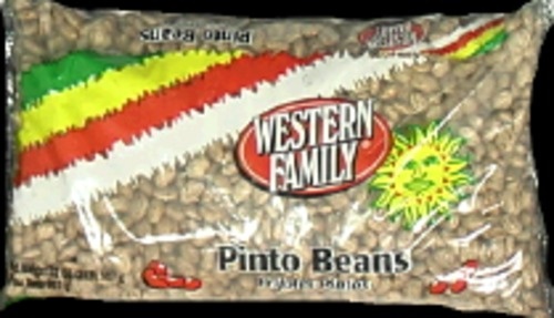 slide 1 of 1, Western Family Pinto Beans, 32 oz