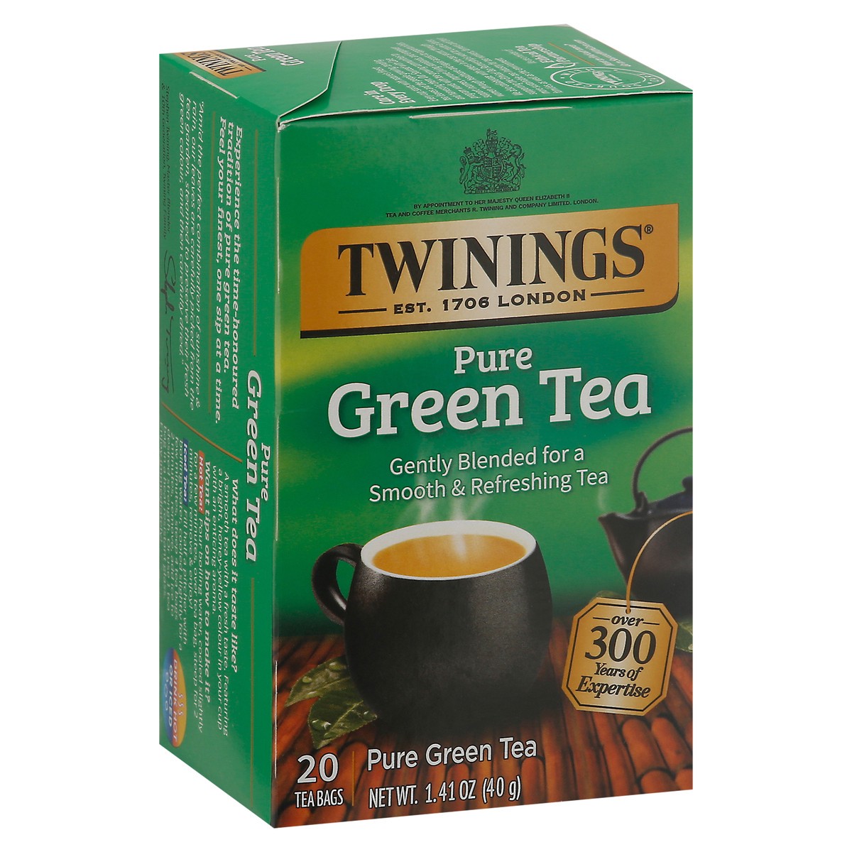 slide 2 of 9, Twinings of London Green Tea, 20 ct; 1.41 oz