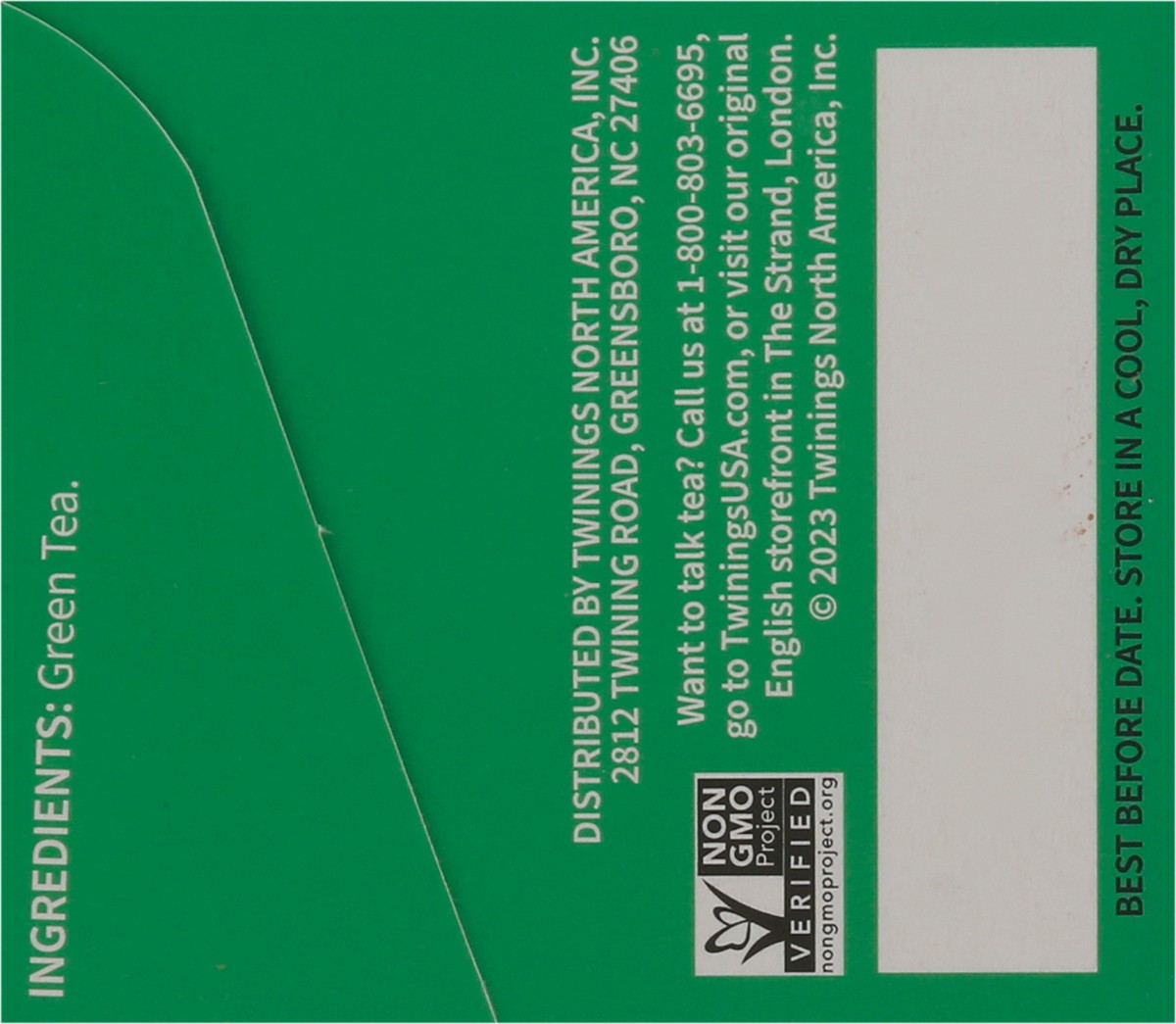 slide 4 of 9, Twinings of London Green Tea, 20 ct; 1.41 oz