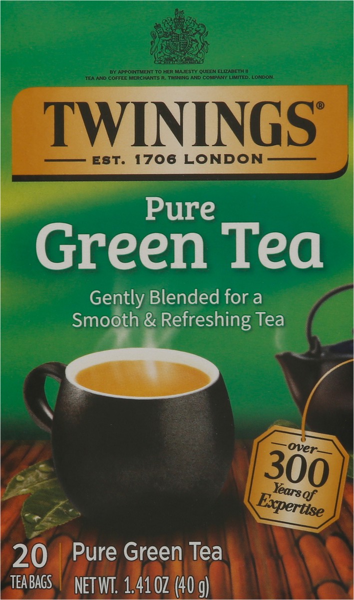 slide 6 of 9, Twinings of London Green Tea, 20 ct; 1.41 oz