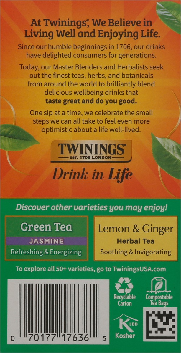 slide 8 of 9, Twinings of London Green Tea, 20 ct; 1.41 oz