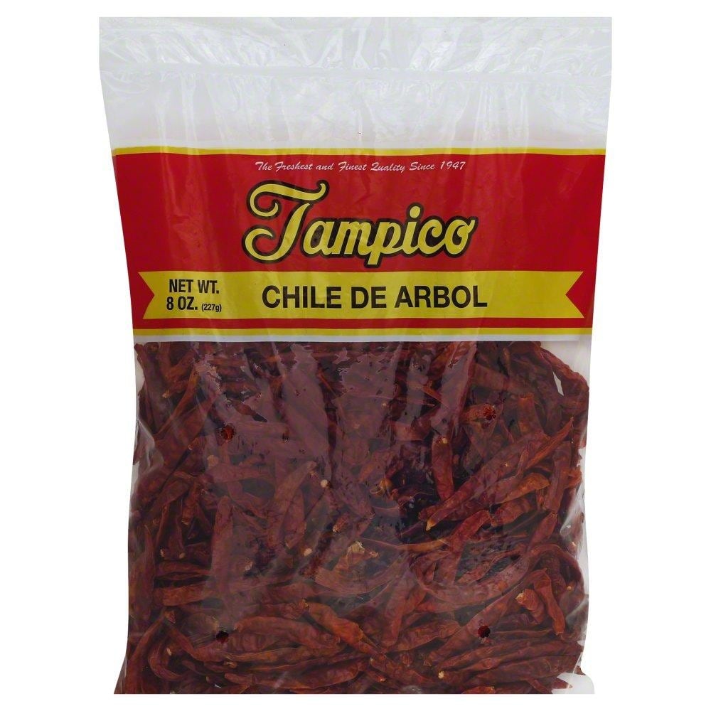 slide 1 of 1, Tampico Spices Arbol Chili Pods, 8 oz
