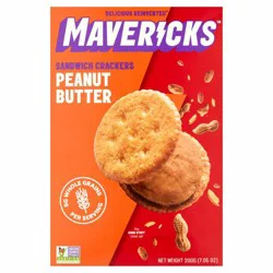 Mavericks Peanut Butter Sandwich Crackers 7.05 oz