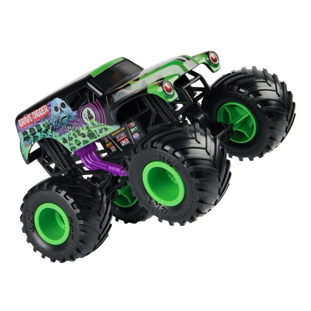 slide 4 of 4, Monster Jam Official Grave Digger Monster Truck Collector Die-Cast Vehicle, 1 ct