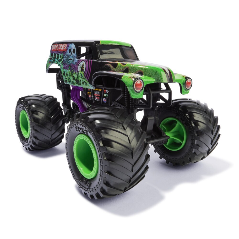 slide 3 of 4, Monster Jam Official Grave Digger Monster Truck Collector Die-Cast Vehicle, 1 ct