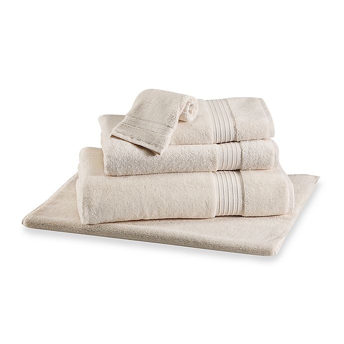 slide 1 of 1, Frette At Home Milano Washcloth - Ivory, 1 ct