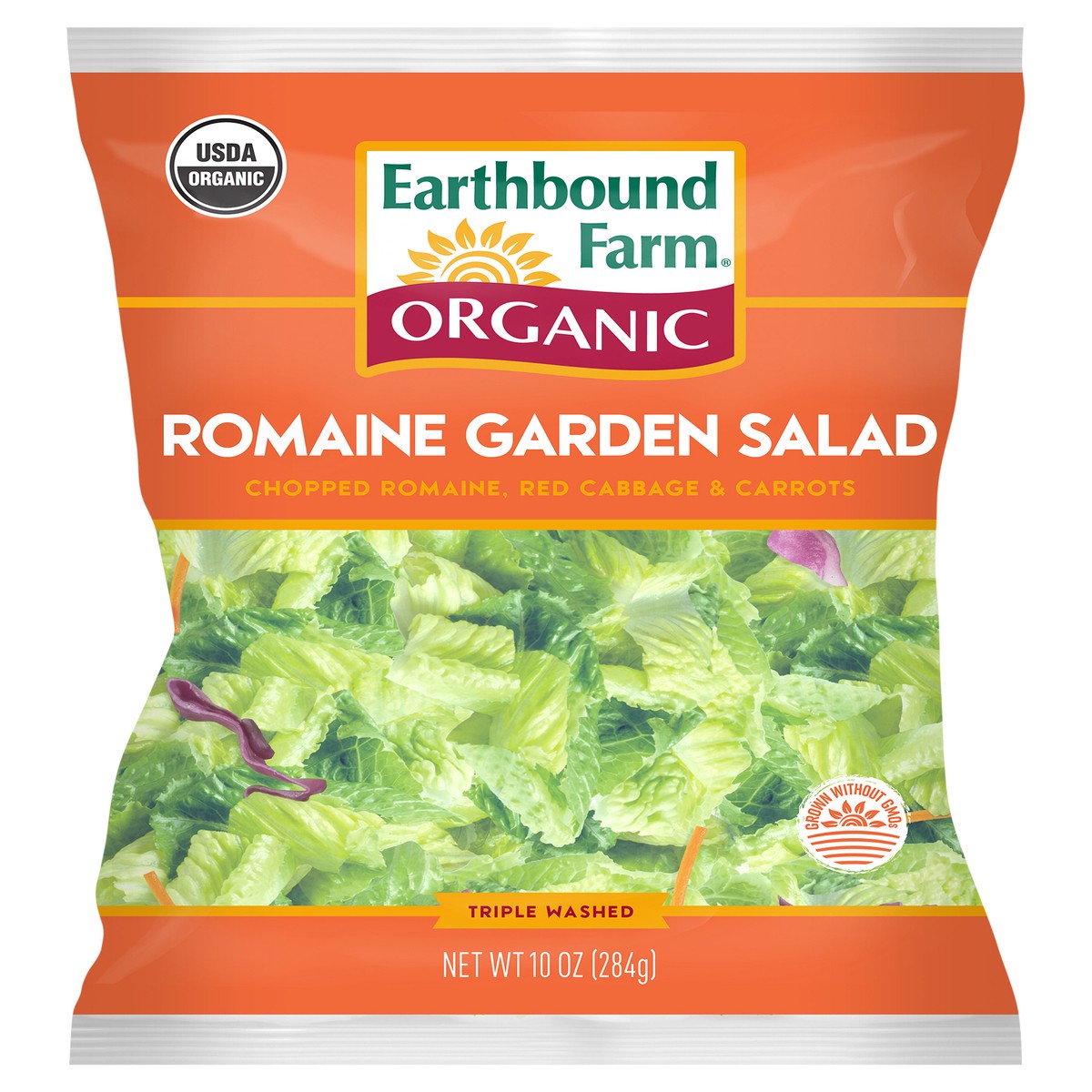 slide 6 of 6, Earthbound Farm Organic Romaine Salad, 10 oz