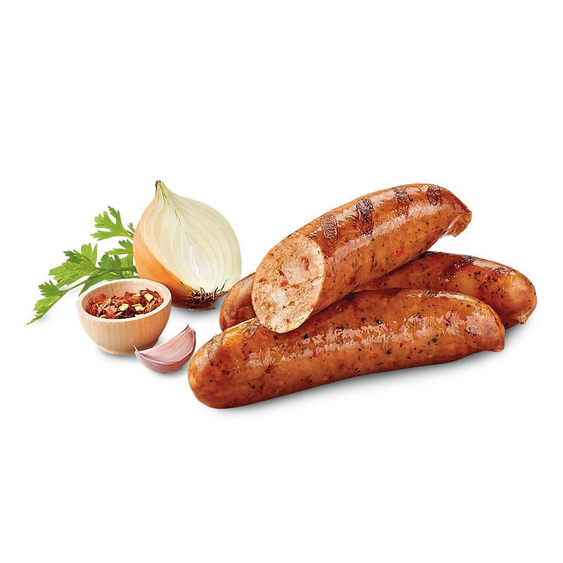 slide 2 of 3, Andouille Chicken Sausage - 12oz - Good & Gather™, 12 oz