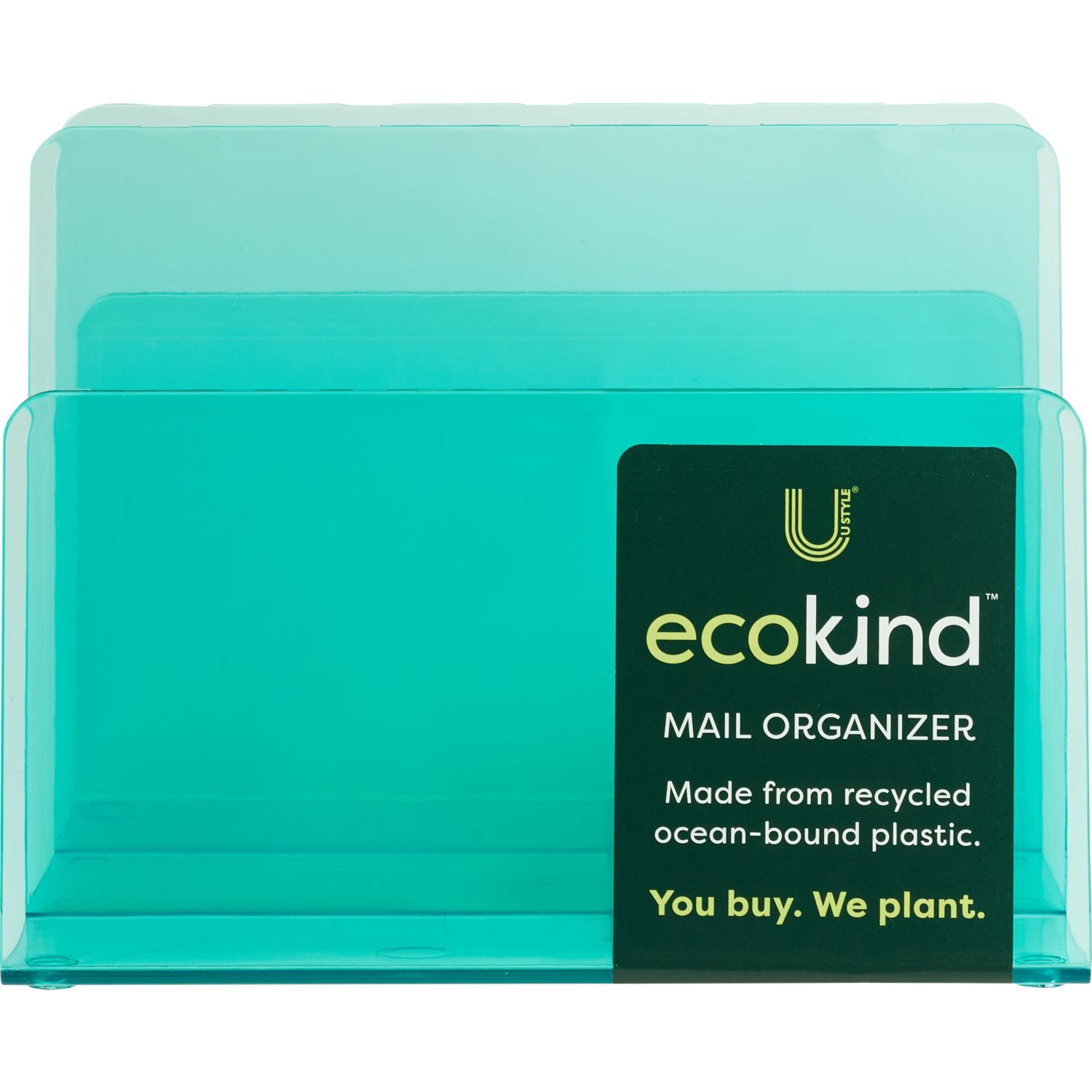 slide 3 of 3, U Style Collections U Style Ecokind Mail Organizer, 1 ct