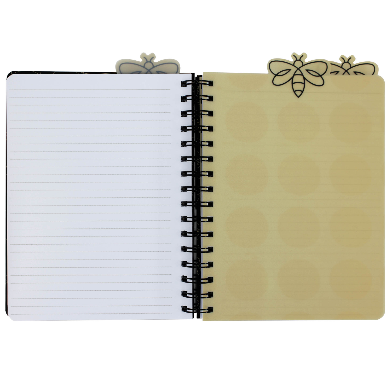 slide 4 of 4, Ecokind Be You Die Cut Tabbed Journal, 6.25" x 8.25", 120 sheets with Die Cut Poly Tab Dividers, 6.25 in