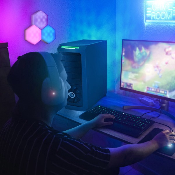 slide 2 of 6, Jem Accessories Monster Multi-Color Led Touch Light, 3 ct