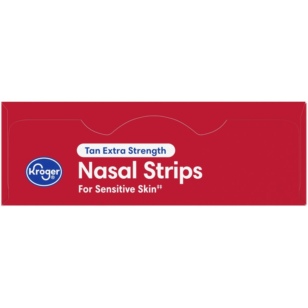 slide 4 of 6, Kroger Extra Strength Nasal Strips For Sensitive Skin, 26 ct
