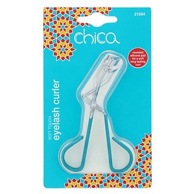 slide 1 of 1, Chica Soft Touch Eyelash Curler Blue, 1 ct