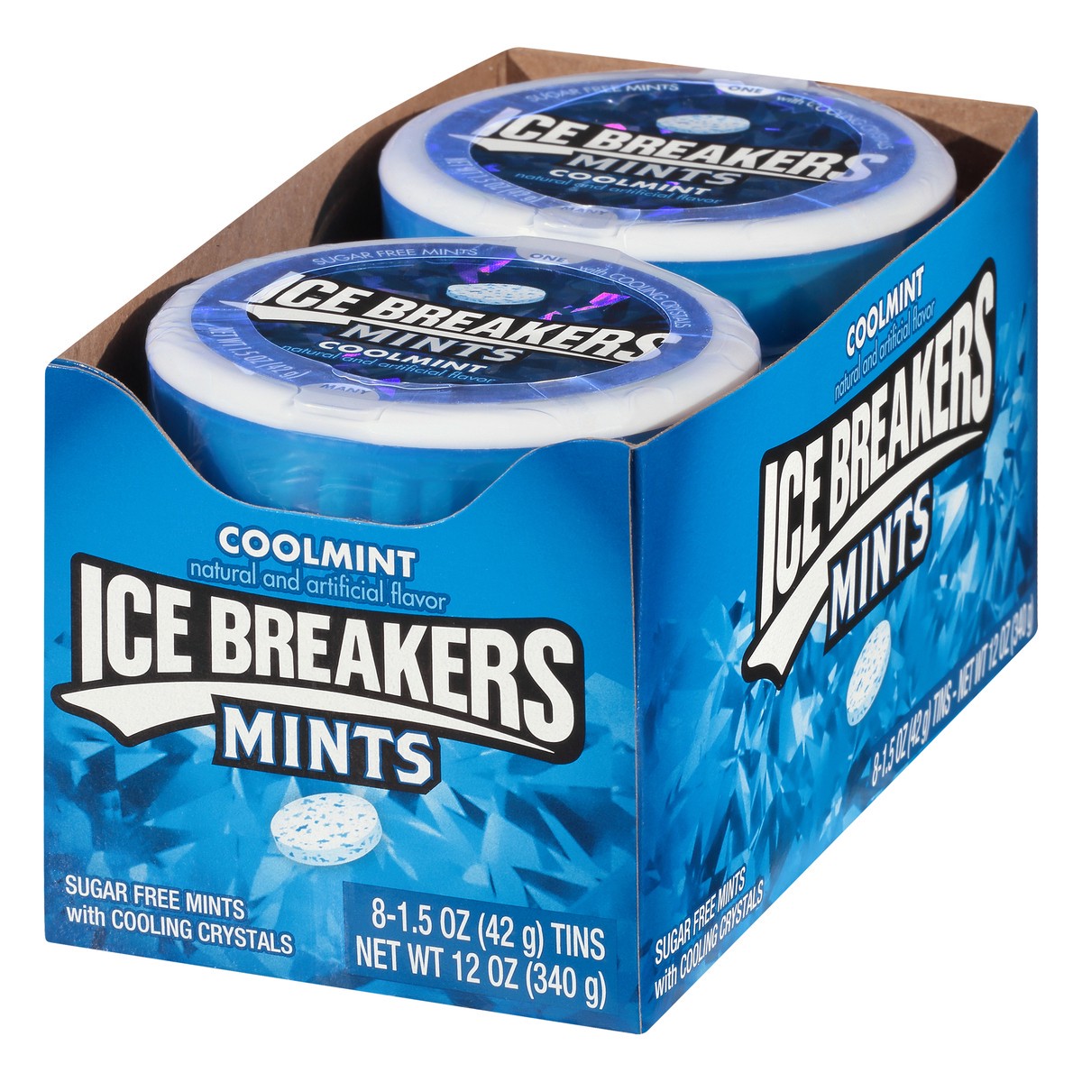 slide 12 of 13, Ice Breakers Sugar Free Coolmint Mints 8 ea, 8 ct